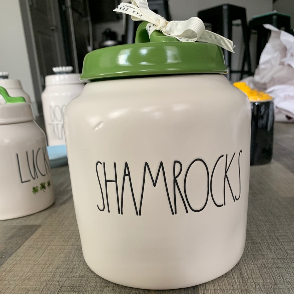 Rae Dunn st Patrick canister